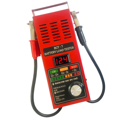  Samco BCT-7 Battery Load Tester – Heavy-Duty 12V Car and Inverter Battery Testing Tool in India